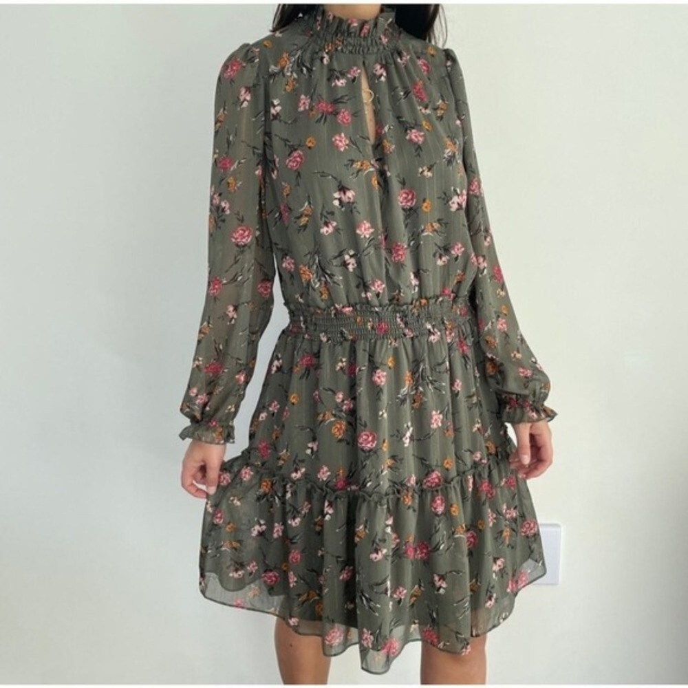 Anthropology Floral Dress Small‎